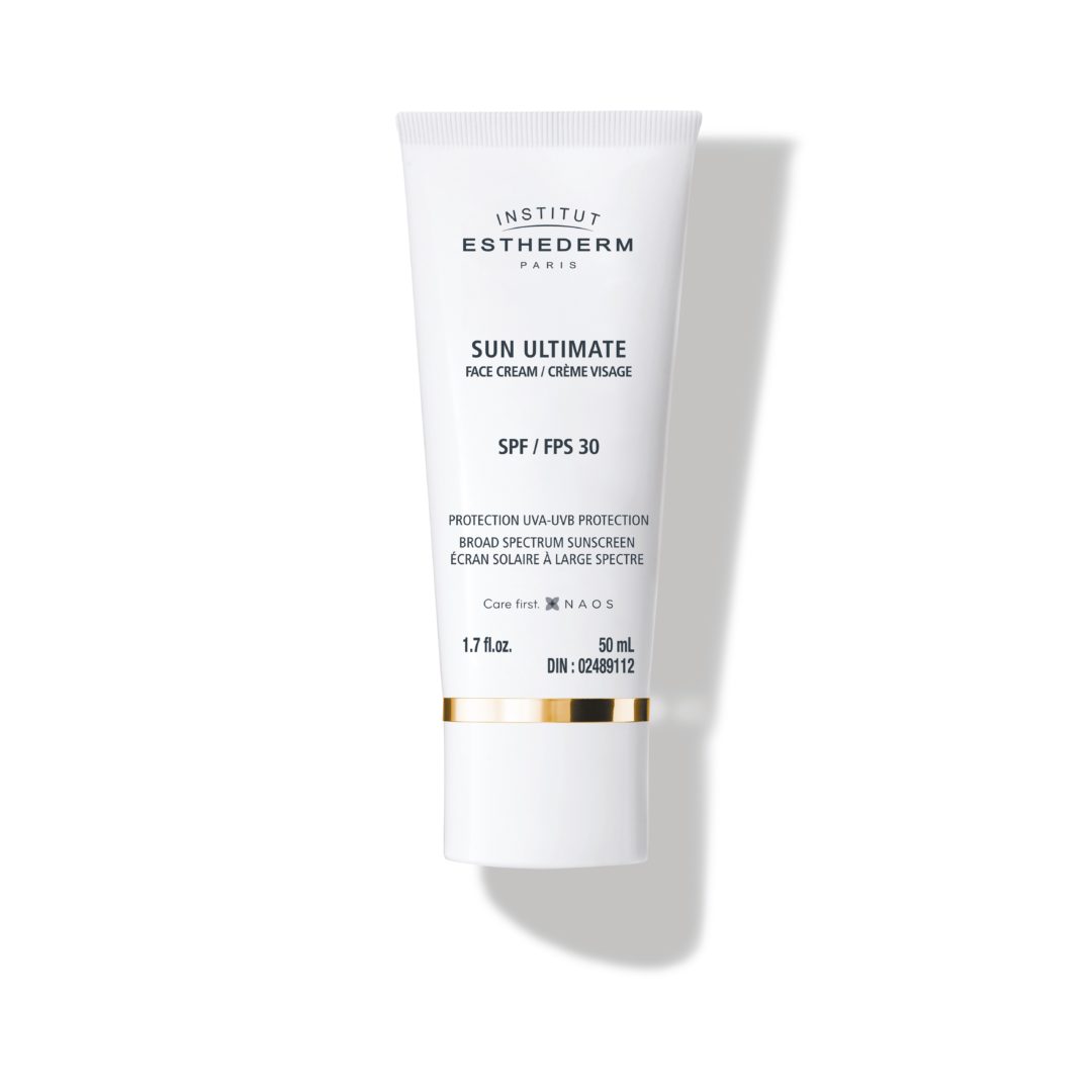 ESTHEDERM product photo, Sun Ultimate Face Cream SPF 30 50ml, sun protection, UVA UVB sun care, reactive skin