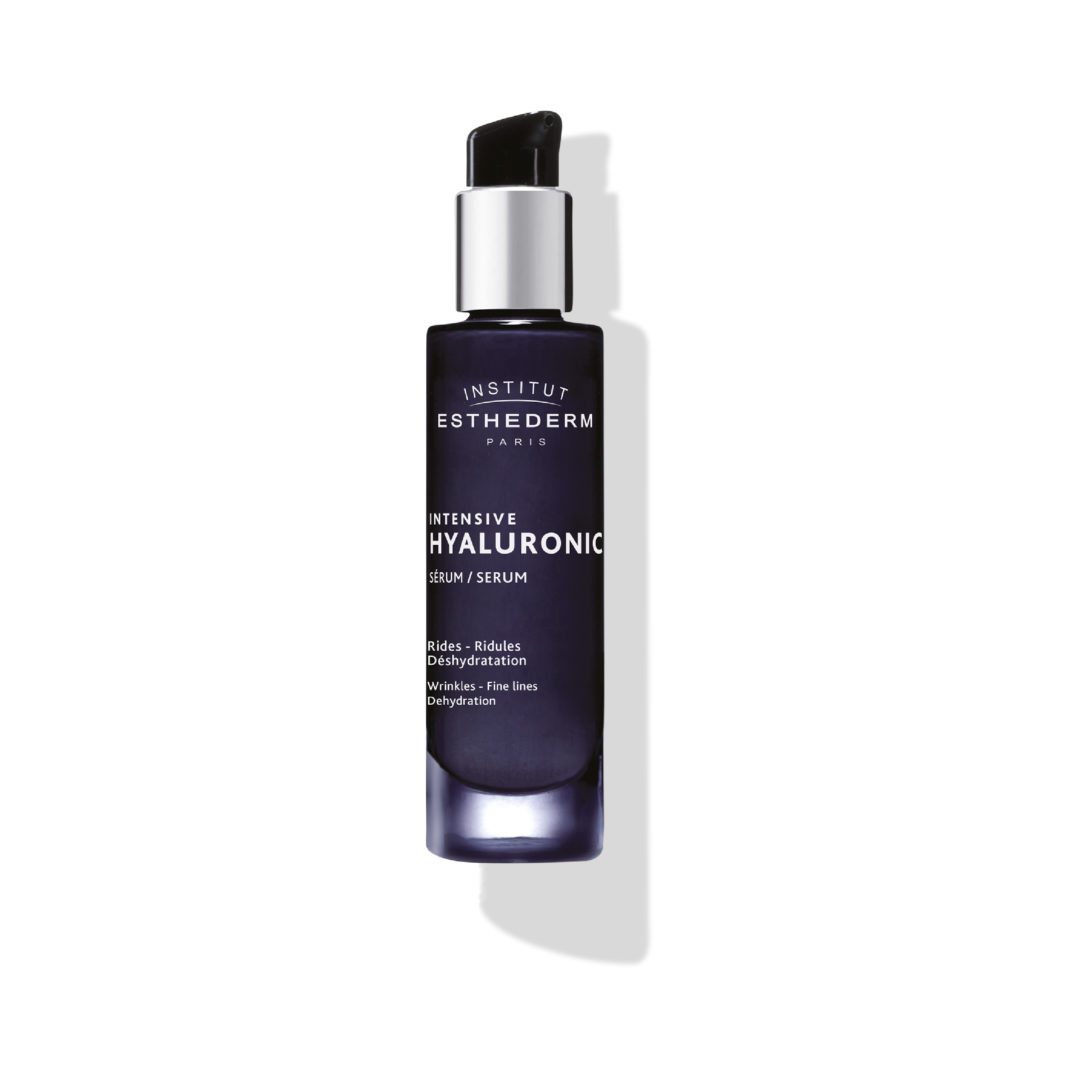 ESTHEDERM product photo, Intensive Hyaluronic Serum 30ml, hydrating, plumping care, first signs of aging